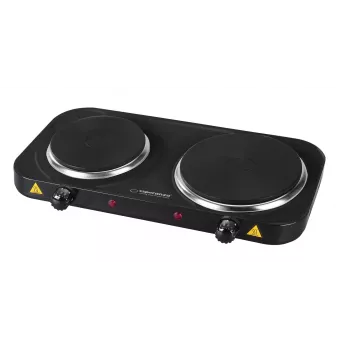 Esperanza EKH014K Elektroherd 2 Zonen, Schwarz