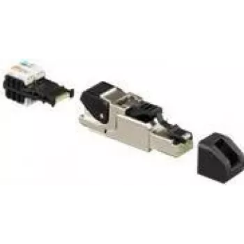 Kabelverbinder RJ-45 Rutenbeck 13900321 Grau