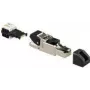 Kabelverbinder RJ-45 Rutenbeck 13900321 Grau