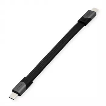 USB-Kabel ROLINE 11029078 USB4 Gen 3x2 0,15 m USB C Schwarz