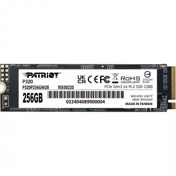 SSD-Laufwerk Patriot P320 256 GB M.2 2280 PCIe 3.0 x4 NVMe