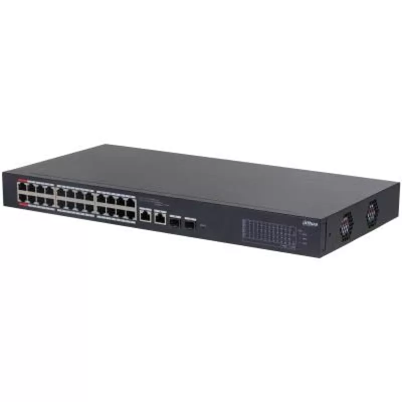 Dahua Technology DH-CS4226-24ET-240 Netzwerk-Switch Managed L2 Gigabit Ethernet (10/100/1000) Power over Ethernet (PoE) Schwarz