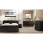 Kommode top e shop M3 CZERŃ — 3 Schubladen, Spanplatte, 700×400×770 mm, schwarz