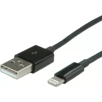 Lightning-Kabel VALUE 11.99.8326 0,15 m Schwarz