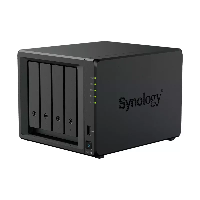 Synology DiskStation DS925+ NAS/Storage-Server Ryzen Embedded V1500B 4 GB DDR4 0 TB Schwarz