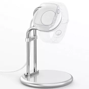 Ladeständer für Apple Watch SAW-300 induktiv silber
