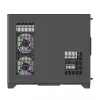 Darflash FT418 Computergehäuse + 6 aRGB-Lüfter (schwarz)