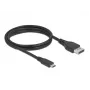 USB Typ-C auf DisplayPort Kabel DeLOCK 86040 8K 60 Hz 1,5 m