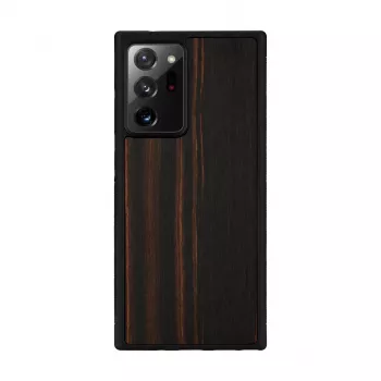 Schutzhülle man and wood für Samsung Galaxy Note 20 Ultra — Ebony Schwarz