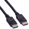 Value DisplayPort-Verbindungskabel DisplayPort-Stecker, DisplayPort-Stecker 1,50 m Schwarz 11.99.5767 Geschirmt