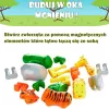 Popular Playthings Magnetic Mix or Match Animals Multicolour