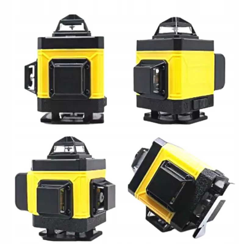 Extralink Laser-Wasserwaage Kreuzlinien-Set 4D mit Stativ