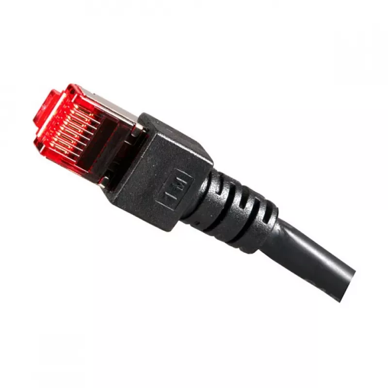 EFB-Elektronik RJ45 Patchkabel Cat.6 S/FTP LSZH schwarz 1,5m