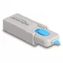 Port-Schloss DeLOCK 20969 DisplayPort HDMI USB Typ-A USB Typ-C Grau