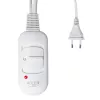 Elektrisches Heizkissen Adler AD 7444, 80 W, 2 Wärmestufen, waschbar, Fernbedienung, Rosa