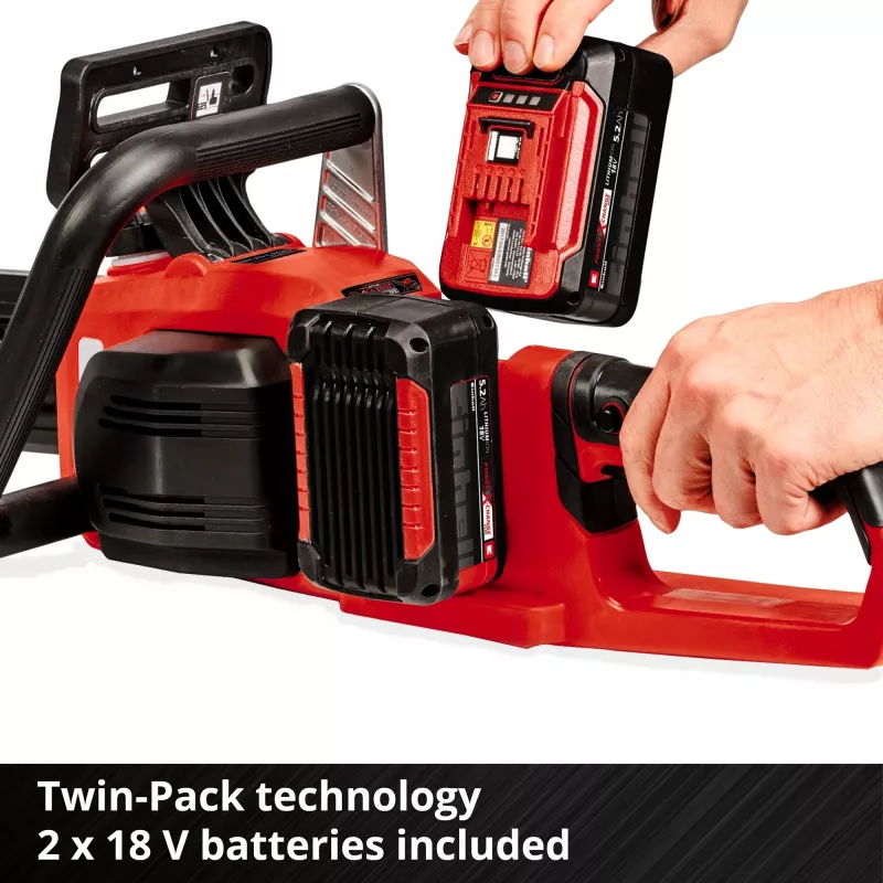 Einhell GE-LC 36/35 Li-Solo Schwarz, Rot