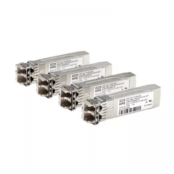 HP TRANSCEIVER MODULE 10GBITSFP+ 4ER-PACK