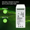 Qoltec 50885 Stabile Hutschienen-Stromversorgung mit USV-Funktion | 40W