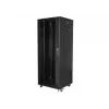 Lanberg FF01-6632-12B Rack-Schrank 32U Standschrank Schwarz