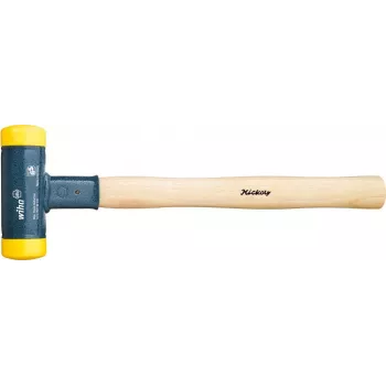Rückschlagfreier Weichkopfhammer Wiha No-recoil mit Hickory-Holzstiel