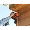 Schwarz & Decker BDCROS18N-XJ tragbarer Schwingschleifer 12000 U/min Schwarz, Orange