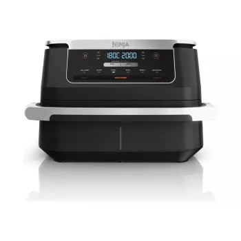 Ninja AF550EU Heißluftfritteuse Doppel 6,6 L Stand-alone 2470 W Schwarz, Silber