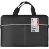 Laptoptasche DEFENDER Lite 39,6 cm (15,6 Zoll) Schwarz/Grau, Polyester, Reißverschluss, Tragegriff, abnehmbarer Schultergurt