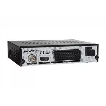 Terrestrischer HD-Digital-TV-Tuner WIWA H.265 PRO DVB-T/DVB-T2 — Full HD, H.265, HDMI, SCART, USB, Aufnahme