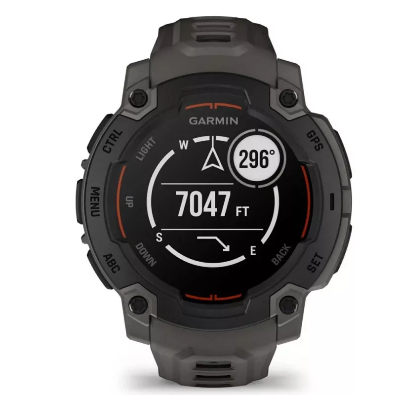 Garmin Instinct E 2,29 cm (0,9 inch) MIP 45 mm Digital 176 x 176 Pixel Schwarz GPS (Satellit)
