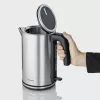 Wasserkocher SEVERIN WK 3449 — 1,7 L, 2400 W, Edelstahl/Kunststoff, schwarz-silber