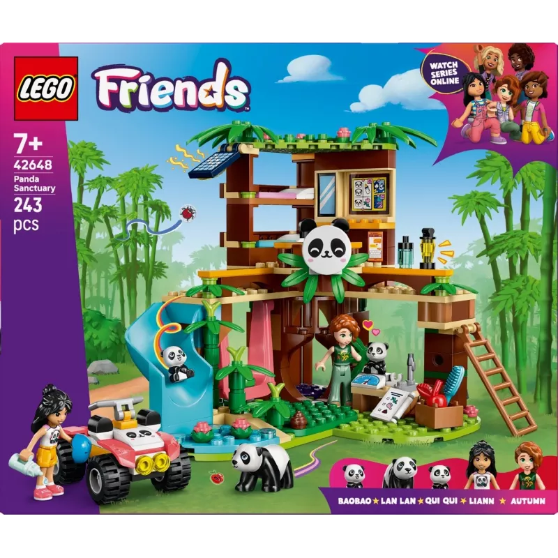 LEGO FRIENDS 42648 Panda Sanctuary Tierpflege