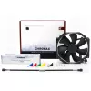 Computergehäuselüfter Noctua NF-A15 HS-PWM chromax.Schwarz.swap 150 mm, PWM, 300–1500 RPM, 140.2 m³/h, 24.6 dB