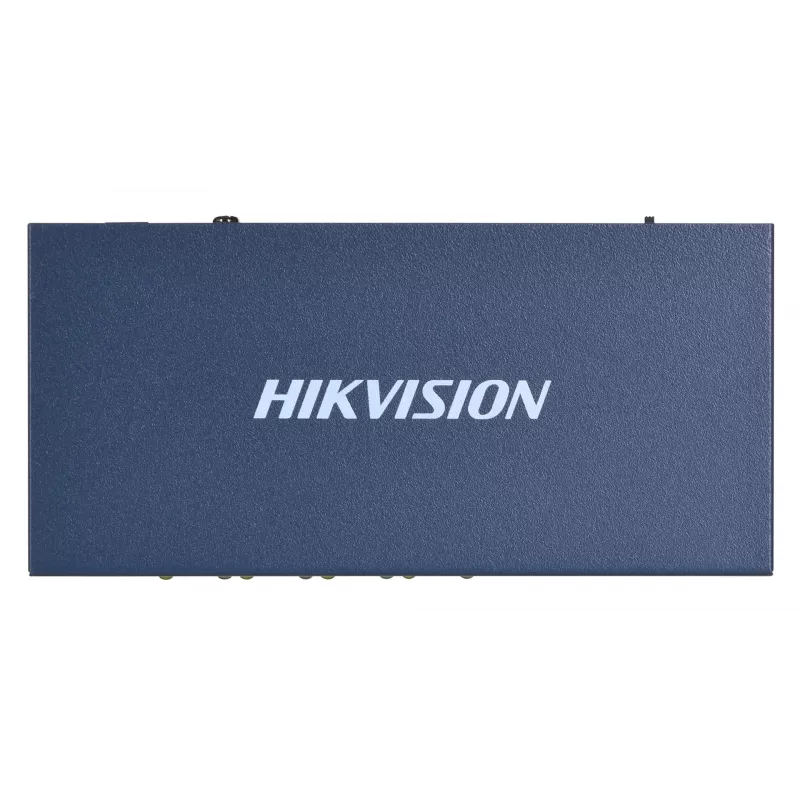 Hikvision DS-3E0106HP-E Netzwerk-Links Unmanaged Fast Ethernet (10/100) PoE-Unterstützung Blau