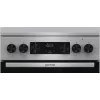 Gorenje GKS5C71XF freistehender Herd mit Backofen Silber