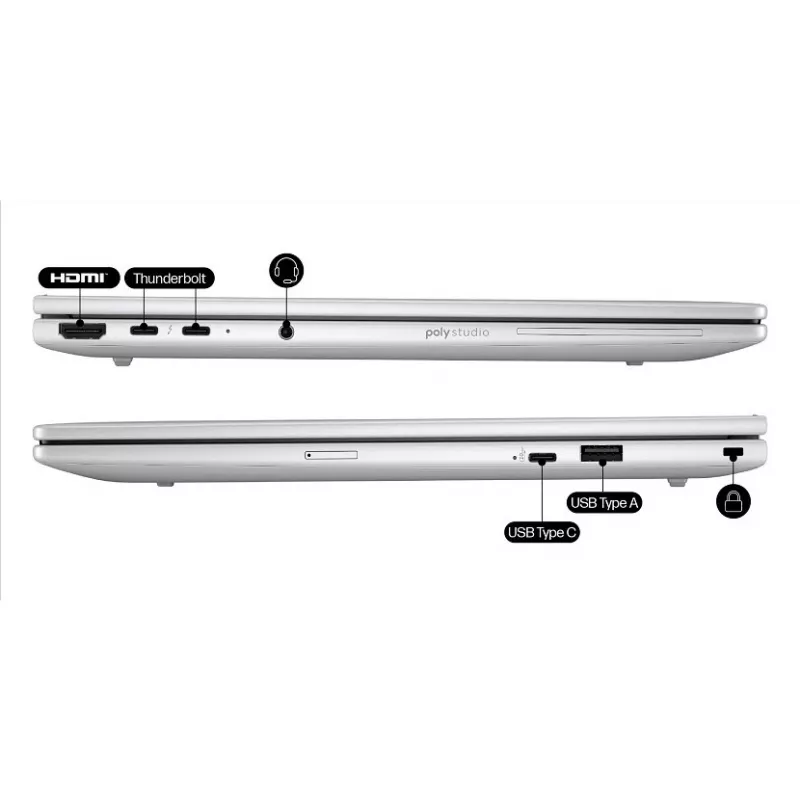 Laptop HP EliteBook G8 Ultra 7 255U 14,0 Zoll WUXGA IPS 400 cd/m² AG 32 GB DDR5 5600 SSD 1 TB Intel Arc Cam 5 Mpx W11Pro