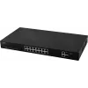 PULSAR SF116 Netzwerk-Switch Managed Fast Ethernet (10/100) Power over Ethernet (PoE) 1U Schwarz