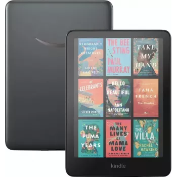 E-Book-Reader Amazon Kindle Colorsoft Signature Edition 7 Zoll 32 GB Wi‑Fi kabelloses Laden, IPX8 wasserdicht, Schwarz