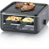 Severin RG 2360 Raclette-Grill 4 Personen 800 W Schwarz