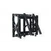 Edbak VWPOP65-P Flachbildschirm-Wandhalterung - Flachbildschirm-Wandhalterungen (60 kg, 42 Zoll, 65 Zoll, 100 x 100 mm, 400 x 200 mm, Schwarz)