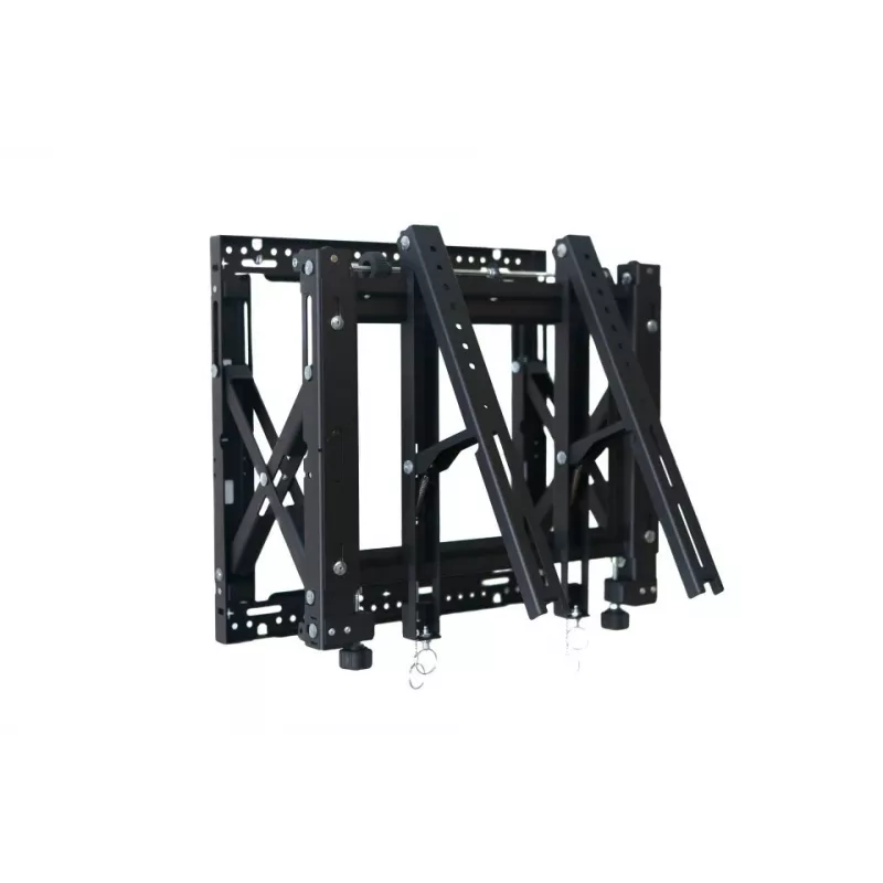 Edbak VWPOP65-P Flachbildschirm-Wandhalterung - Flachbildschirm-Wandhalterungen (60 kg, 42 Zoll, 65 Zoll, 100 x 100 mm, 400 x 200 mm, Schwarz)