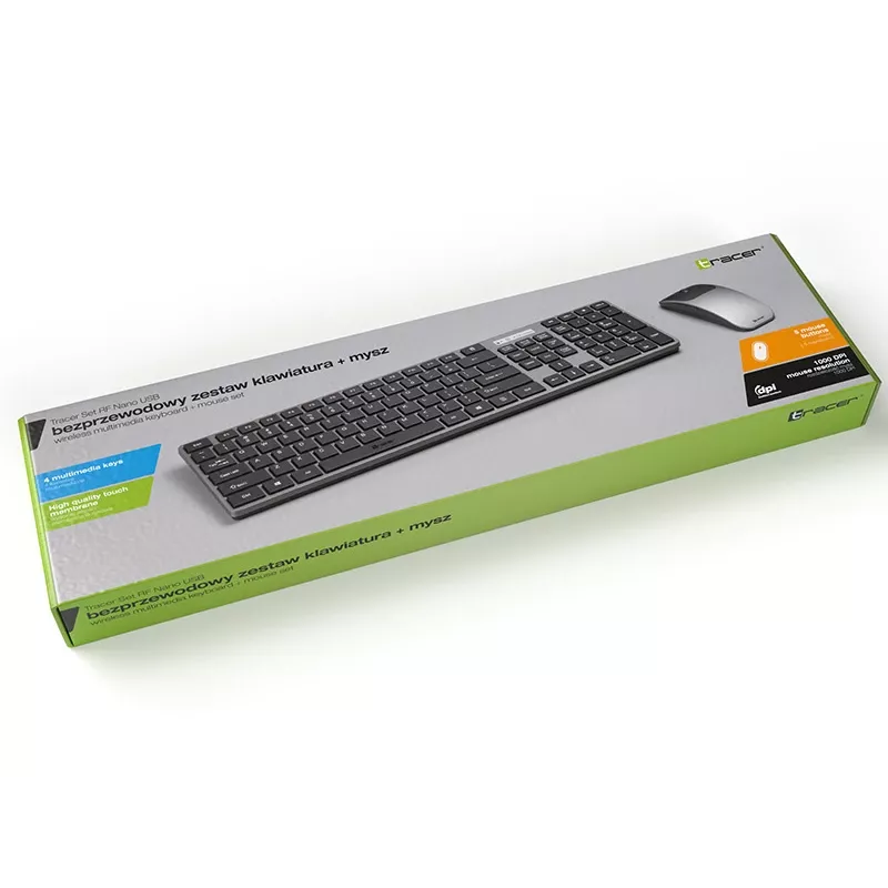 Tracer SET TRAKLA46773 Tastatur RF Nano Wireless