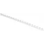 Fellowes - 6 mm - 21 Ringe - A4 (210 x 297 mm) - 20 Blatt - Weiß - 100 Stück. Plastik-Bindekamm - für Fellowes Galaxy 500, Orion 500, Pulsar+ 300, Quasar+ 500, Star 150,