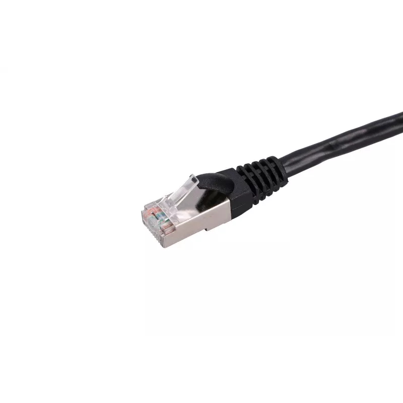 Netzwerkkabel Extralink LAN Patchkabel Kat.5e RJ-45 2m Schwarz