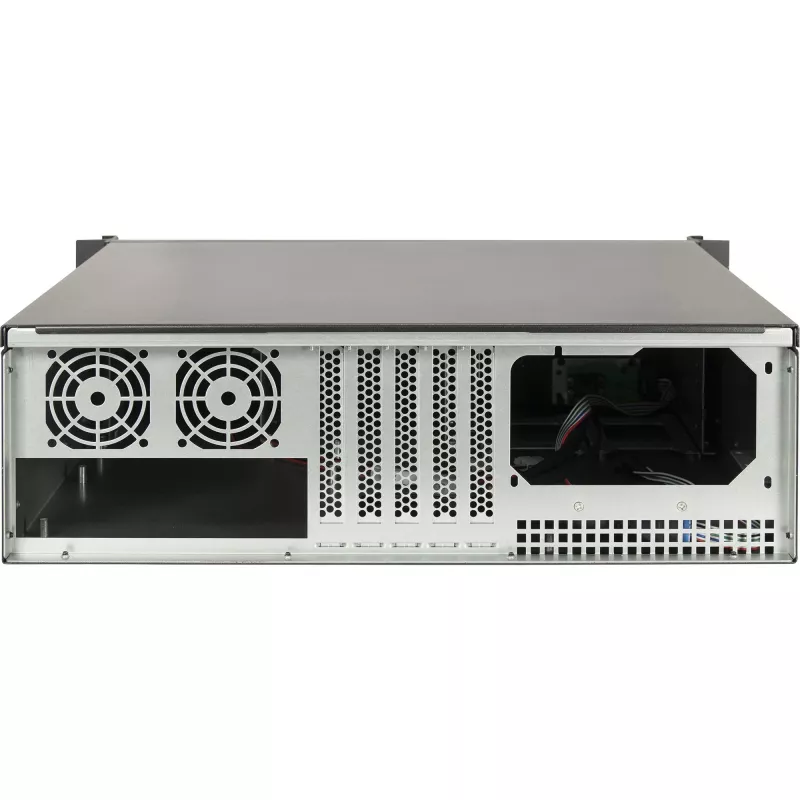 Server-Rack Inter-Tech 3U-K-340L Schwarz ATX 60mm Lüfter