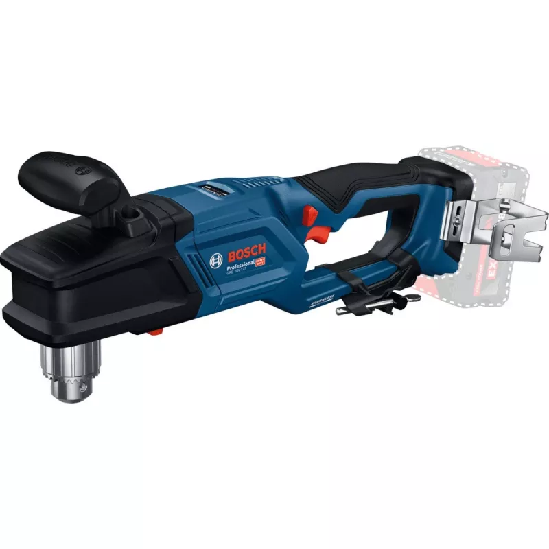 Akku-Winkelbohrer GRD 18V-127 Professional solo, 18 Volt (Blau/Schwarz, ohne Akku und Ladegerät)