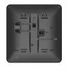 DECT-Telefon Gigaset DESK 800A Kabelgebundenes Handgerät 200 Telefonbucheinträge Schwarz