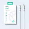 CB-SCL2 Weißes Silikonkabel Lightning-USB-C USB Power Delivery USB-PD