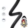 USB-auf-Lightning-Kabel Tellur TLL155761, 1 m, 3 A, schwarz