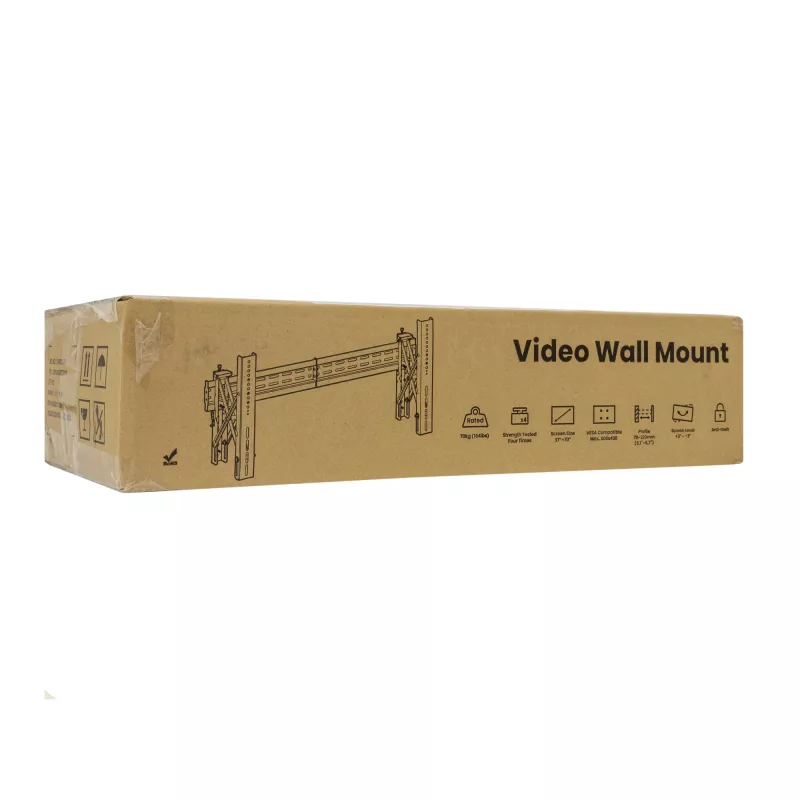 TV-Wandhalterung SBOX LVW02-48T für 37–70 Zoll Bildschirme, max. 70 kg, VESA bis 800×400