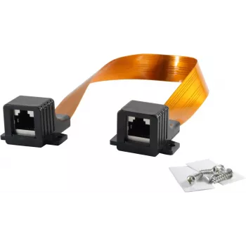 RJ45 Fensterdurchführung ShiverPeaks 08-01010 Transparent, Länge 22,5 cm